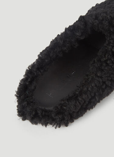 Shearling Fussbett Slippers Marni Shearling Fussbett Slippers Black mni0146032