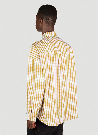 Contrast Checks Poplin Shirt Marni Contrast Checks Poplin Shirt Green mni0153002