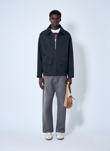 Marni Water-Repellent Taffeta Jacket Black mni0160004