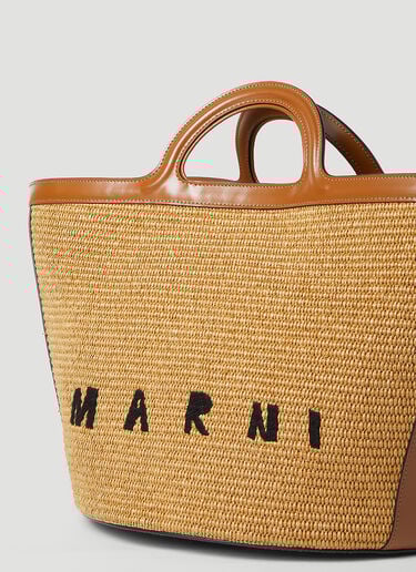 Tropicalia Small Tote Bag Marni Tropicalia Small Tote Bag Brown mni0247039