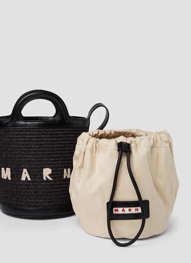 Marni Tropicalia 미니 버킷 숄더백 블랙 mni0251049