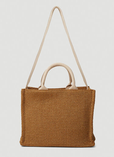 Small Basket Tote Bag Marni Small Basket Tote Bag Brown mni0251050