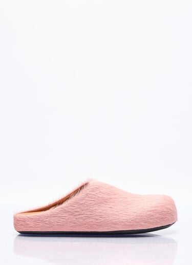 Marni Fussbett Sabot Mules Pink mni0257020