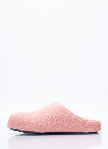 Marni Fussbett Sabot Mules Pink mni0257020