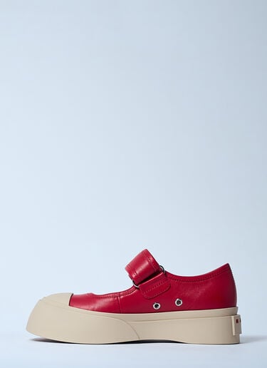 Marni Mary Jane Shoes Red mni0259021