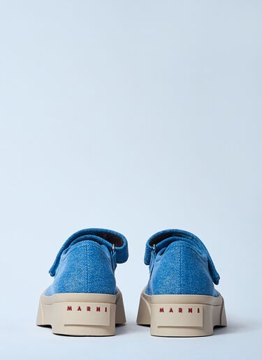 Marni Mary Jane Shoes Blue mni0259022