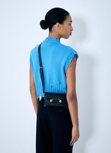 Marni Trunkaroo Mini Shoulder Bag Black mni0259026