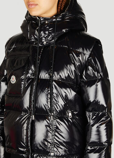 Moncler Karakorum Karakorum 格子布羽绒服 黑 mnk0254005