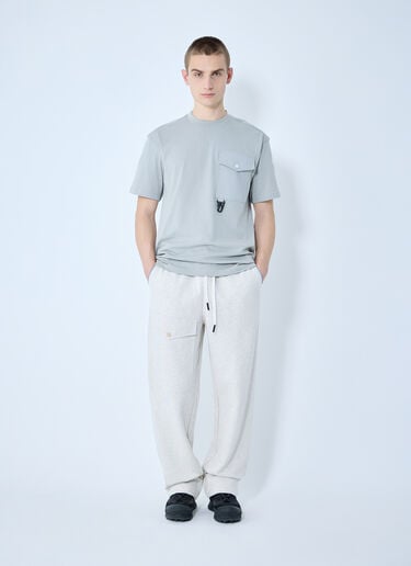 Logo Patch Track Pants Moncler Grenoble Logo Patch Track Pants White mog0159008