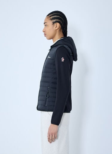 夹棉拉链连帽夹克 Moncler Grenoble 夹棉拉链连帽夹克 黑色 mog0259006