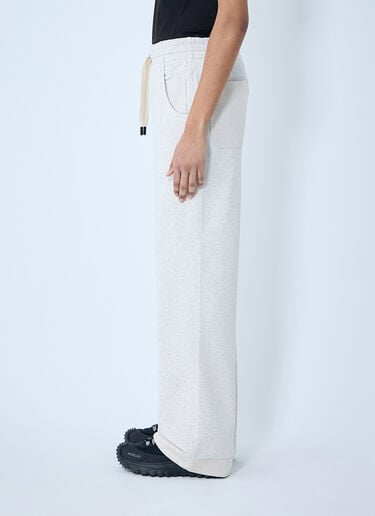 Cotton-And-Linen-Blend Track Pants Moncler Grenoble Cotton-And-Linen-Blend Track Pants Beige mog0259009