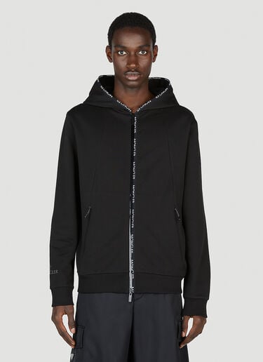 Logo Hooded Sweatshirt Moncler Logo Hooded Sweatshirt Black mon0152053