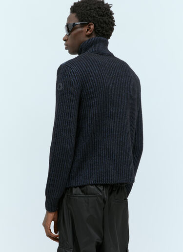 Moncler 패디드 집업 가디건 네이비 mon0155066