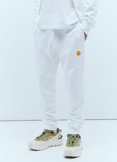 Moncler 徽标贴饰运动裤 白色 mon0156014