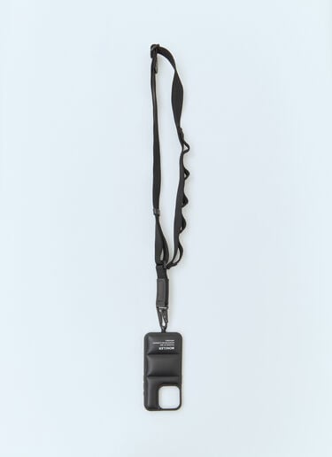 Moncler iPhone 15 Pro 용 나코아 케이스 블랙 mon0157058
