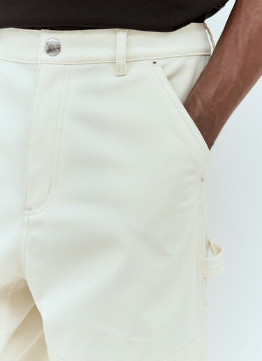 Moncler Canvas Pants Cream mon0158019