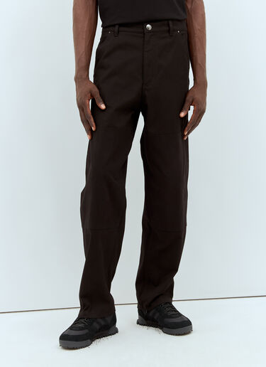 Canvas Pants Moncler Canvas Pants Black mon0158020
