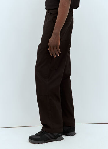 Moncler Canvas Pants Black mon0158020