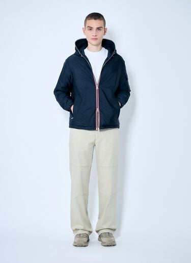 Moncler Evettes Hooded Short Down Jacket Navy mon0159012