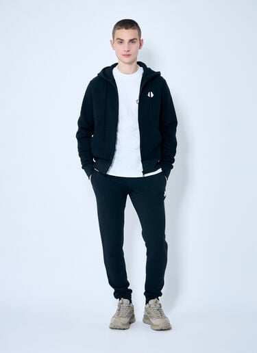 Moncler Logo Patch Track Pants Black mon0159030