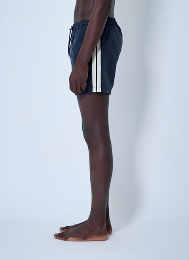 Logo Patch Swim Shorts Moncler Logo Patch Swim Shorts Navy mon0160014
