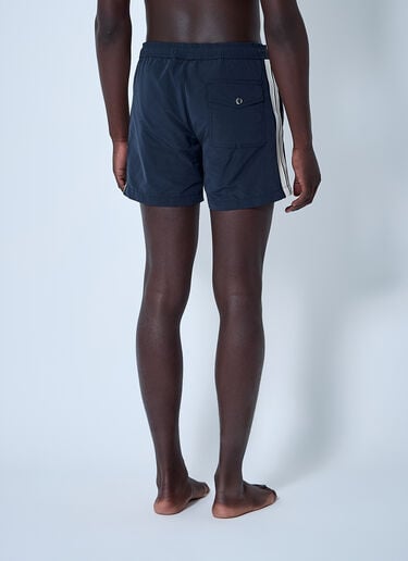 Logo Patch Swim Shorts Moncler Logo Patch Swim Shorts Navy mon0160014