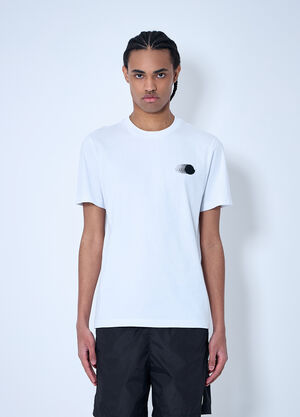 Moncler 로고 모티프 티셔츠 화이트 mon0160019