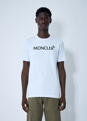 Moncler Logo Motif T-Shirt White mon0161029
