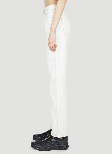 Classic Jeans Moncler Classic Jeans White mon0252017