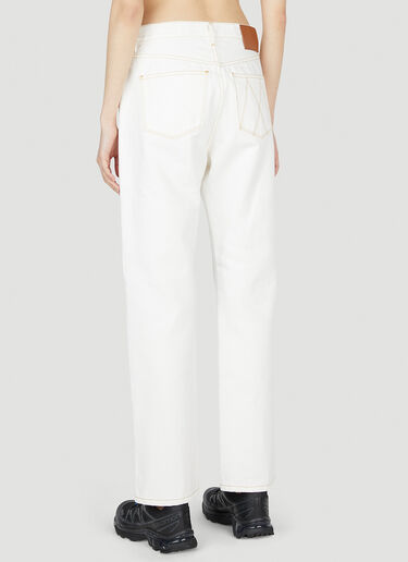 Classic Jeans Moncler Classic Jeans White mon0252017