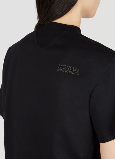 Born to Protect T 恤 Moncler Born to Protect T 恤 黑色 mon0252034
