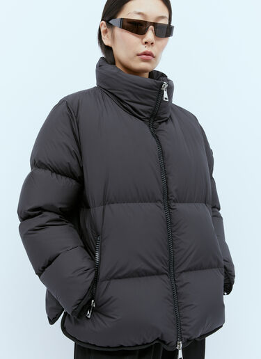 Moncler 라베 쇼트 다운 재킷  블랙 mon0254005