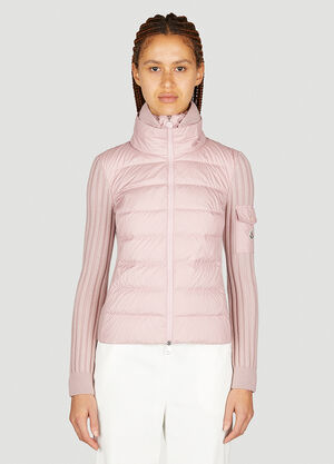 Moncler 衬垫开衫 粉 mon0254042
