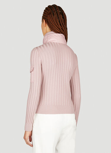 Padded Cardigan Moncler Padded Cardigan Pink mon0254042