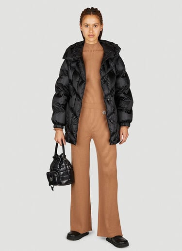 니트 골지 팬츠 Moncler 니트 골지 팬츠 브라운 mon0254049