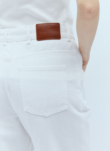 Moncler 九分牛仔裤 白色 mon0255025