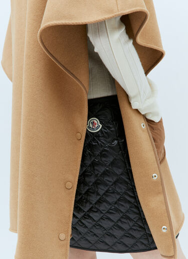후드 다운 케이프 Moncler 후드 다운 케이프 베이지 mon0257040