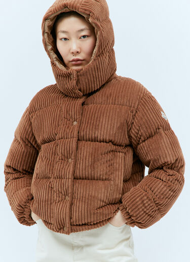 Moncler Daos 셔닐 다운 재킷 브라운 mon0258013