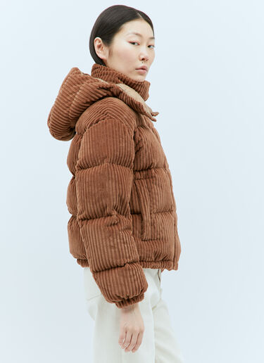Moncler Daos 셔닐 다운 재킷 브라운 mon0258013