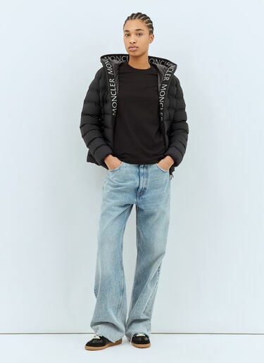 알레테 후드 쇼트 다운 재킷 Moncler 알레테 후드 쇼트 다운 재킷 블랙 mon0259006