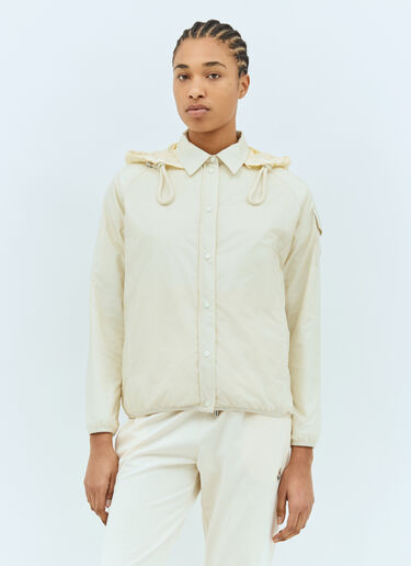 Moncler 连帽衬衫羽绒服 乳白色 mon0259021