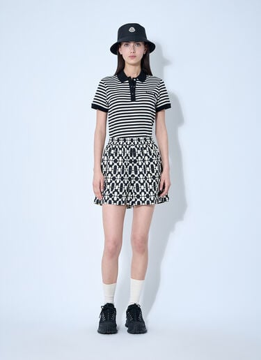 Moncler 印花短裤  黑色 mon0260015
