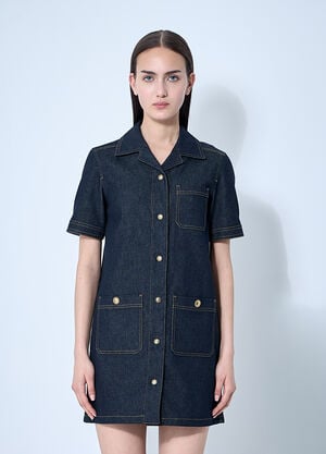 Moncler デニムミニドレス  ブルー mon0260019
