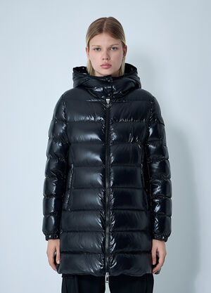 Moncler 쿠르셀 롱 다운 코트  블랙 mon0261001