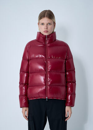 Moncler 아바디아 쇼트 다운 재킷  레드 mon0261006