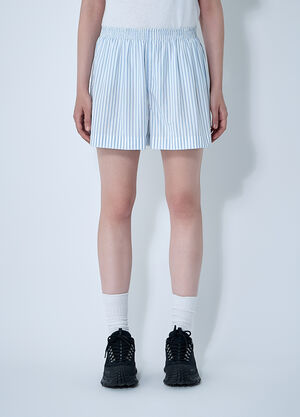 Moncler 스트라이프 쇼츠  화이트 mon0261008