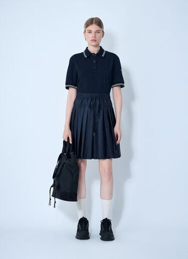 Moncler Piquet Polo Shirt Dress Navy mon0261017