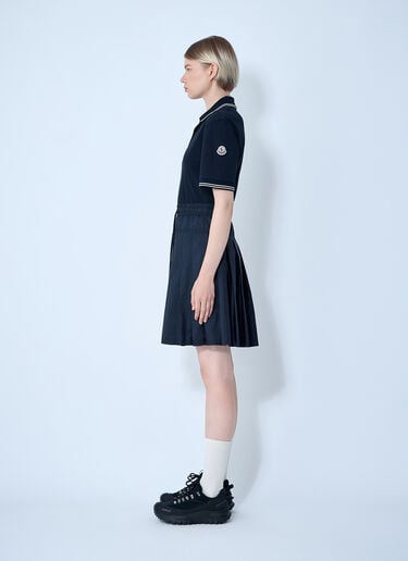 Moncler Piquet Polo Shirt Dress Navy mon0261017