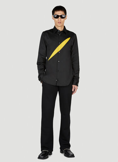 Mowalola Insert Shirt Black mow0352009