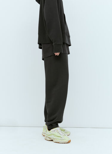 徽标贴饰运动裤 Moncler x Palm Angels 徽标贴饰运动裤 黑色 mpa0255009